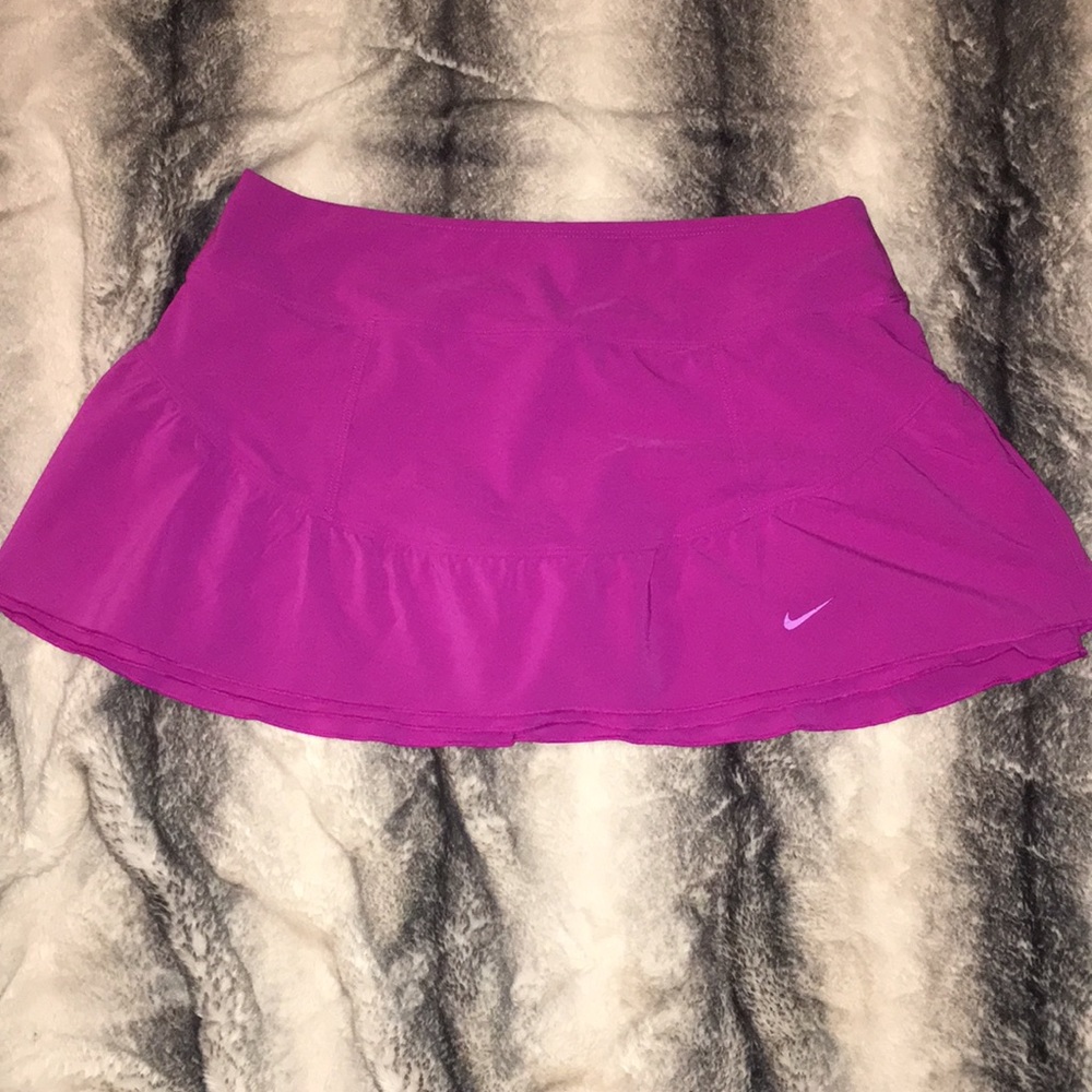 Nike dri fit pink tennis skirt-M